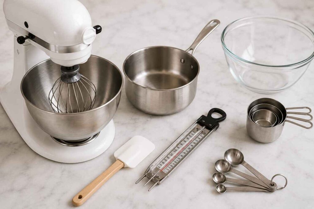 Marshmallow fluff recipe equipment