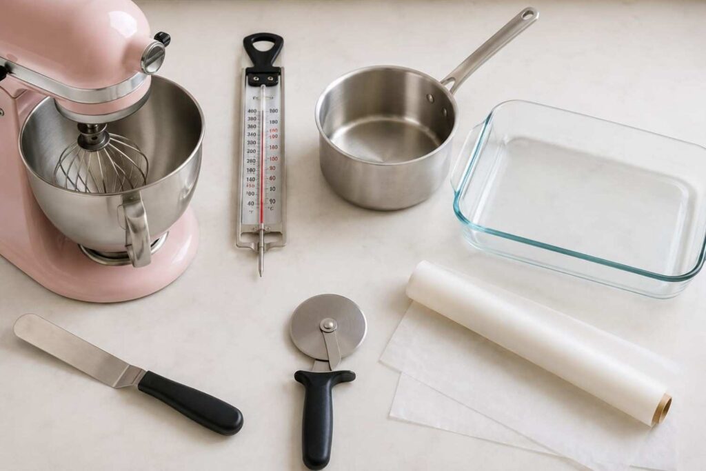 equiqment nedded for marshmallow recipe
