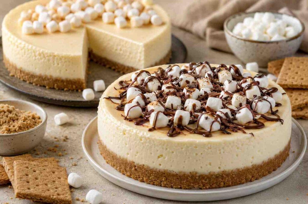 marshmallow cheese cake
