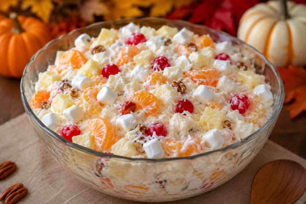 thanksgiving marshmallow salad