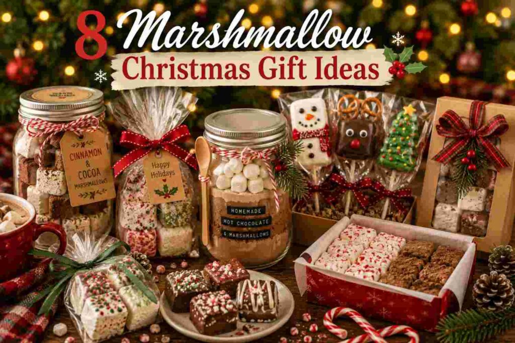 Marshmallow christmas gift ideas