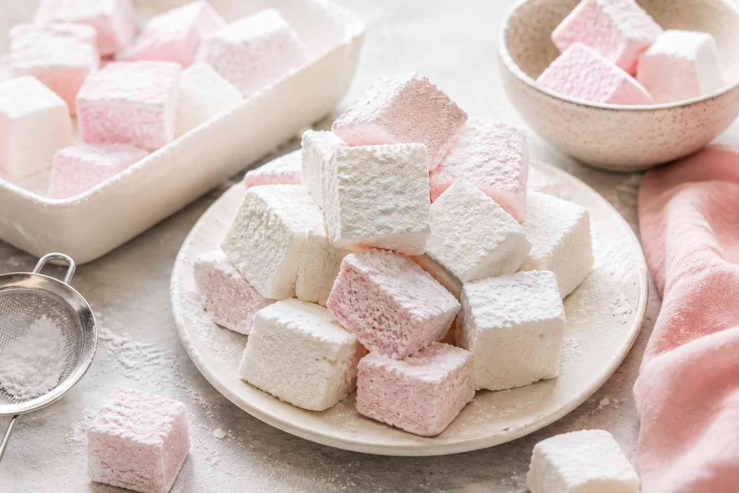 homemade marshmallow