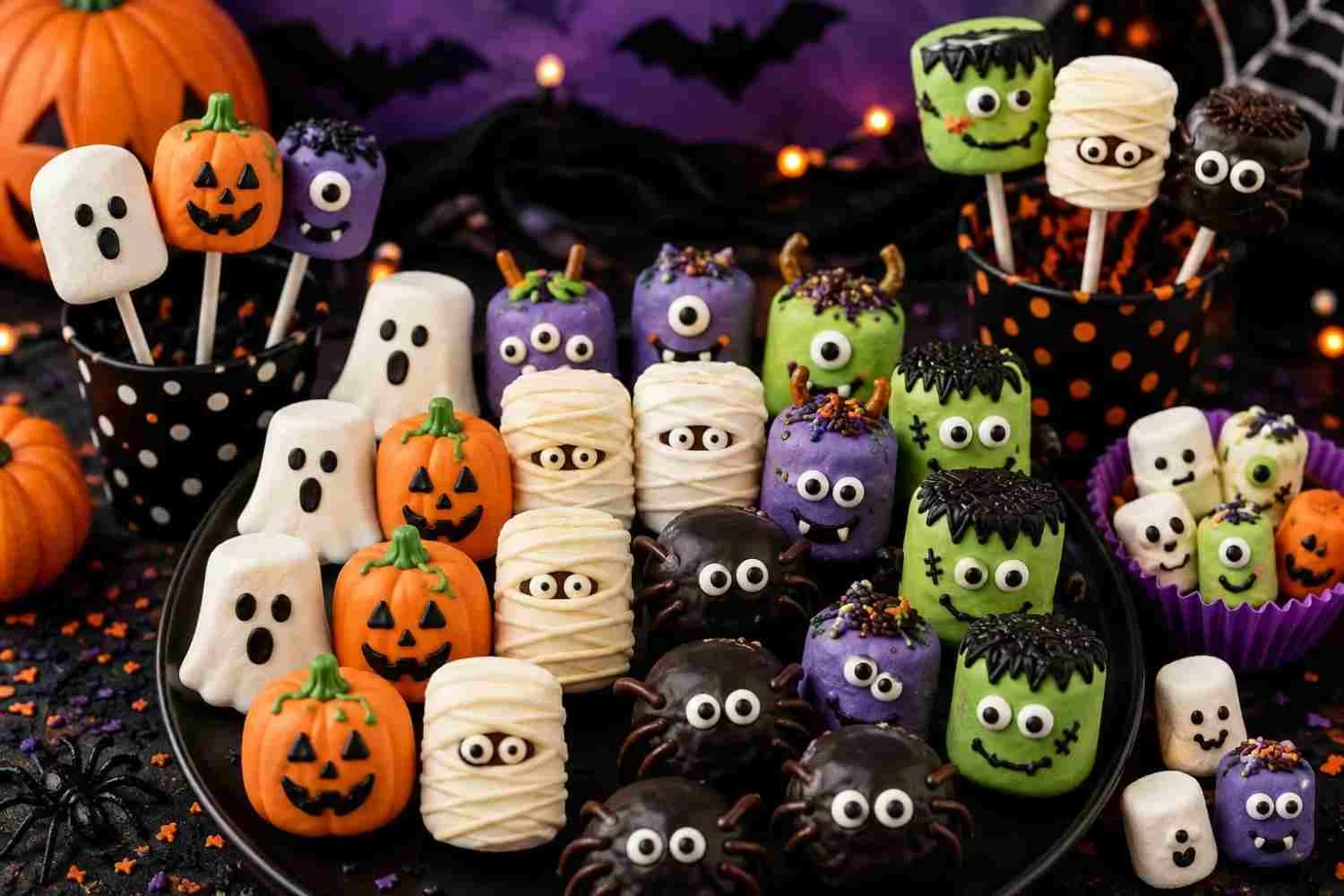 Halloween Marshmallow Ideas