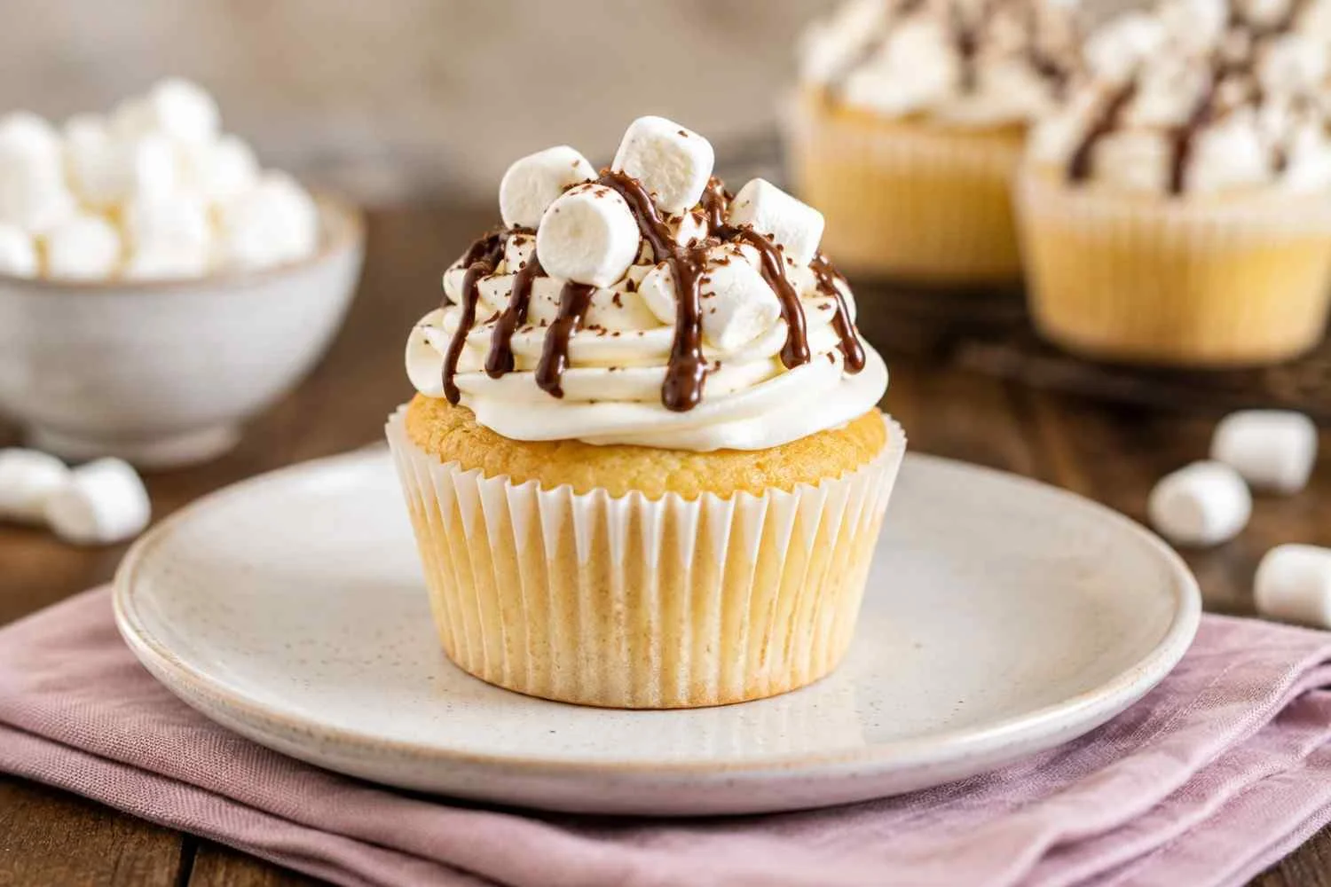 Marshmallow Cupcake Recipe