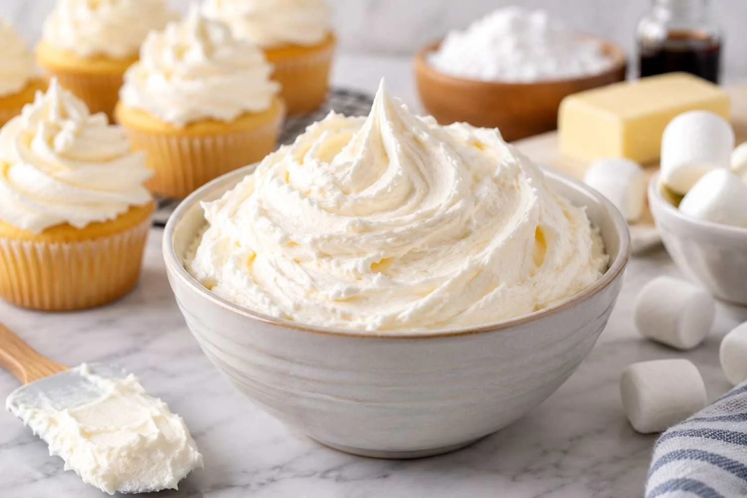 marshmallow frosting recipe